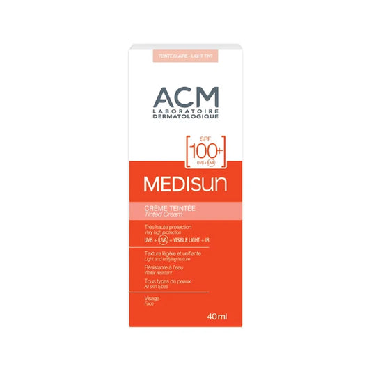 ACM Medisun Tinted Cream SPF100+ Light Tint 40ml