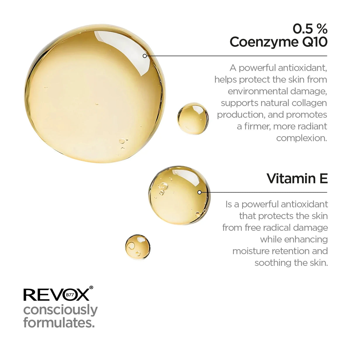 Revox B77 Just – Coenzyme Q10 Antioxidant Serum 30ml