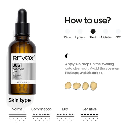 Revox B77 Just – Coenzyme Q10 Antioxidant Serum 30ml