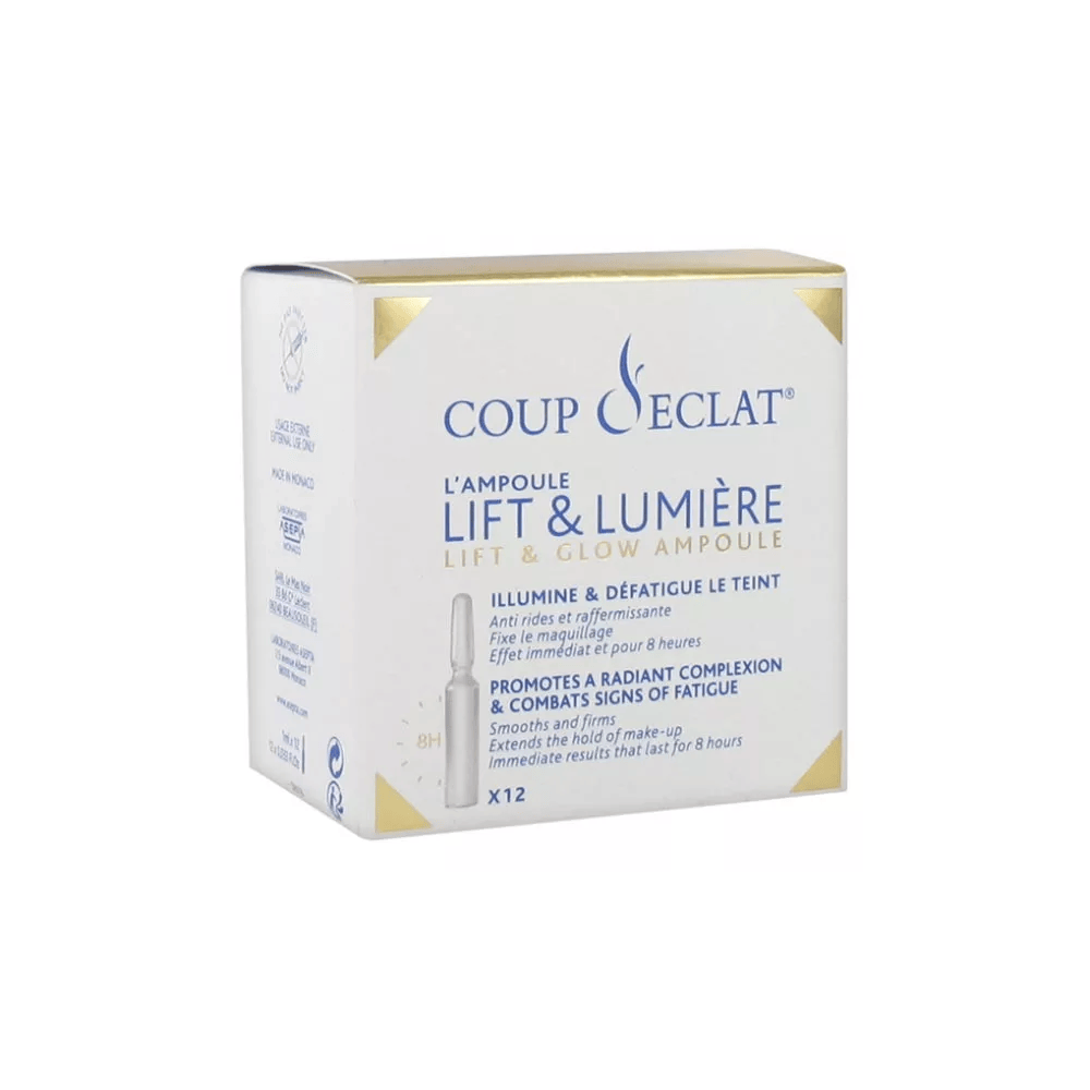 Coup d'Éclat – Lift & Light Instant Lifting Ampoules x12