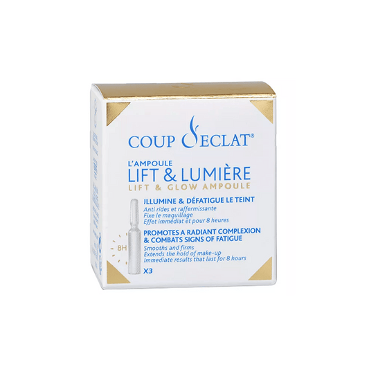 Coup d'Éclat – Lift & Light Instant Lifting Ampoules x3