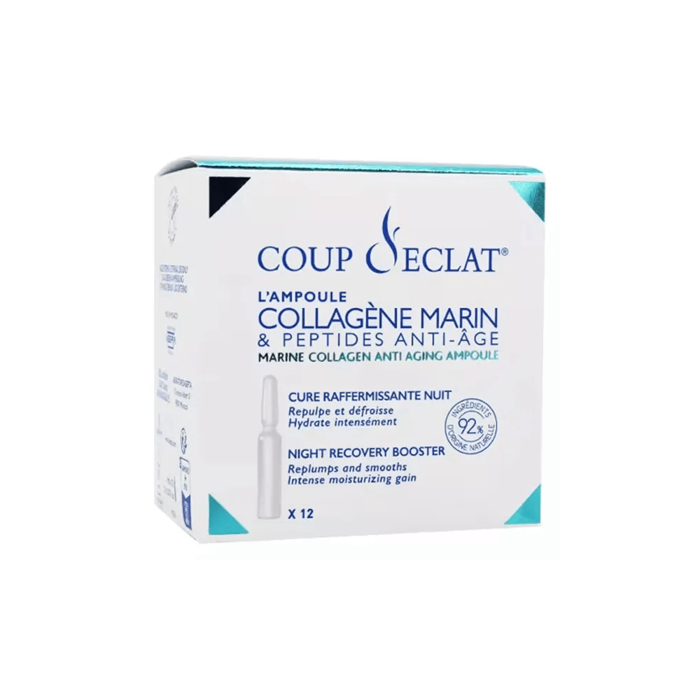 Coup d'Éclat – Marine Collagen Anti-Ageing Ampoules x12