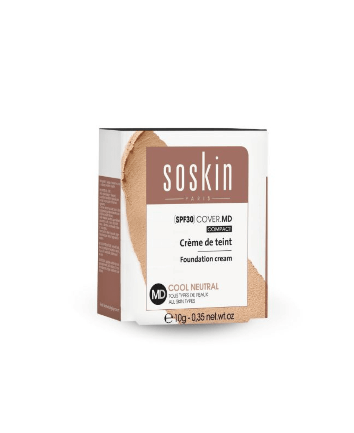 Soskin R+ Cover MD – Compact Corrective Foundation Cool 10g
