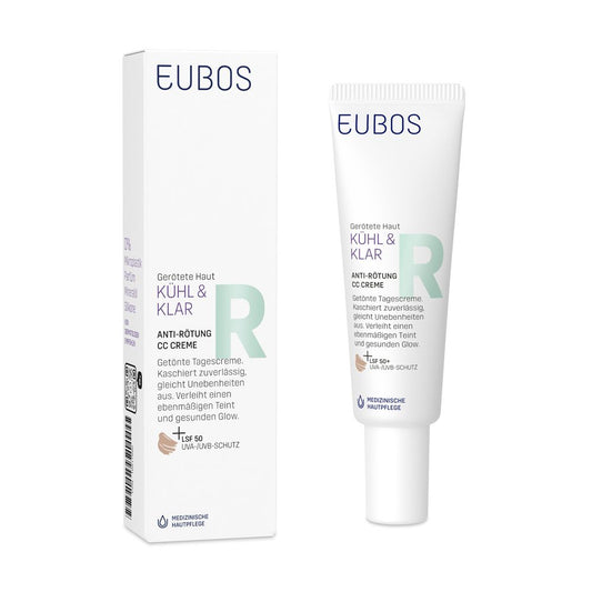 Eubos Cool & Calm – Redness Relieving CC Cream SPF50 30ml