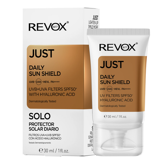 Revox B77 Just – Daily Sun Shield SPF50+ with Hyaluronic Acid 30ml