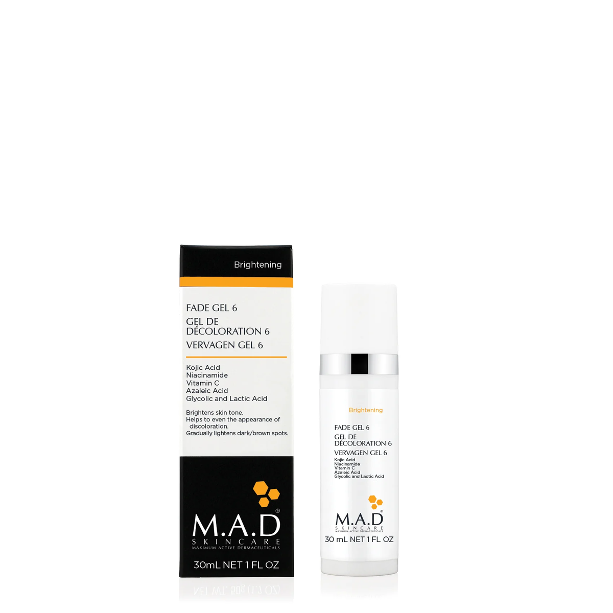 M.A.D Skincare Brightening – Fade Gel 30ml