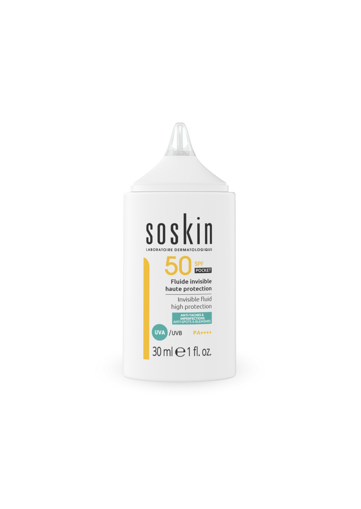 Soskin Sun – Invisible Fluid High Protection SPF50+ Pocket 30ml