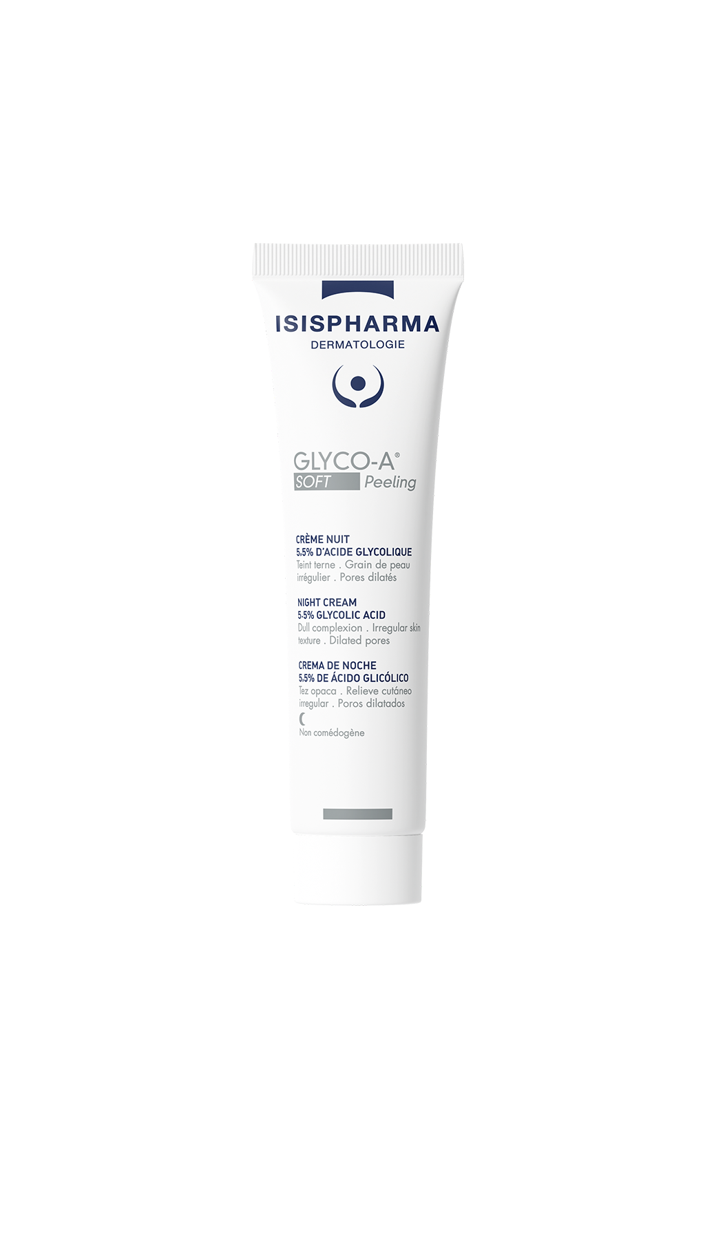 Isispharma Glyco-A Soft 5.5% Glycolic Acid Peeling Night Cream 30ml