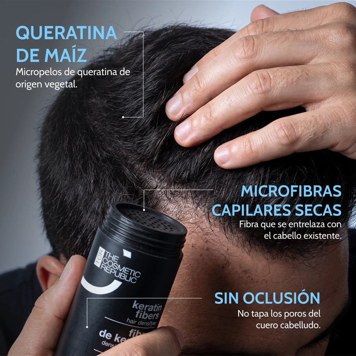 TCR Keratin Hair Fibers 25g