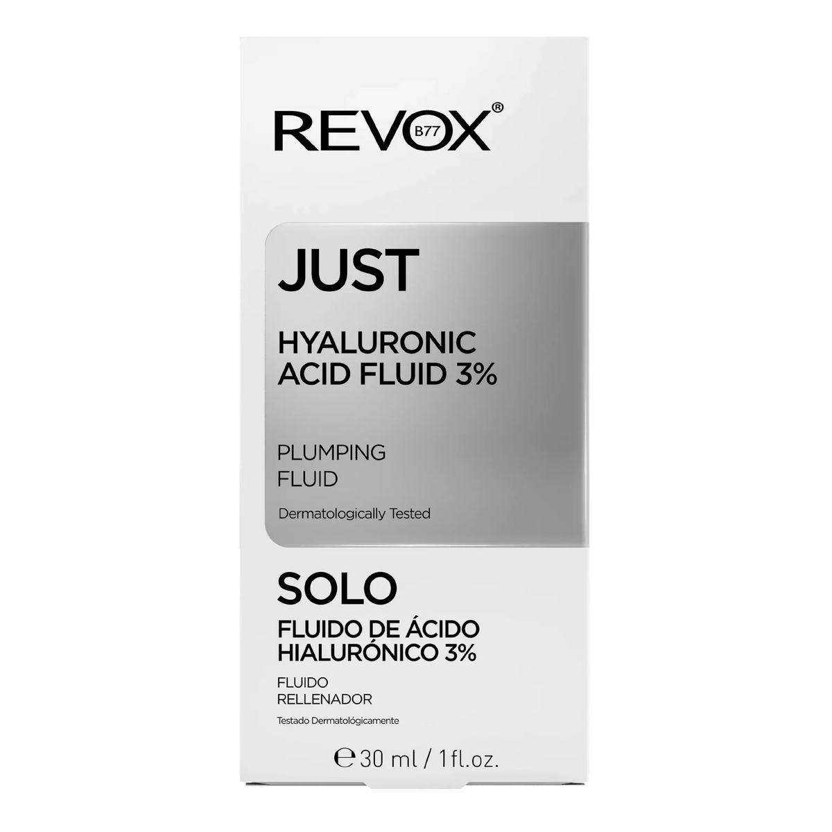 Revox B77 Just – Hyaluronic Acid 3% Hydrating Fluid 30ml
