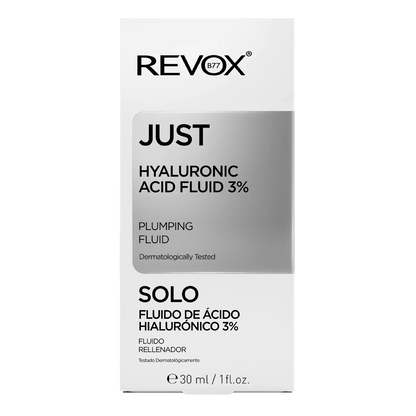 Revox B77 Just – Hyaluronic Acid 3% Hydrating Fluid 30ml
