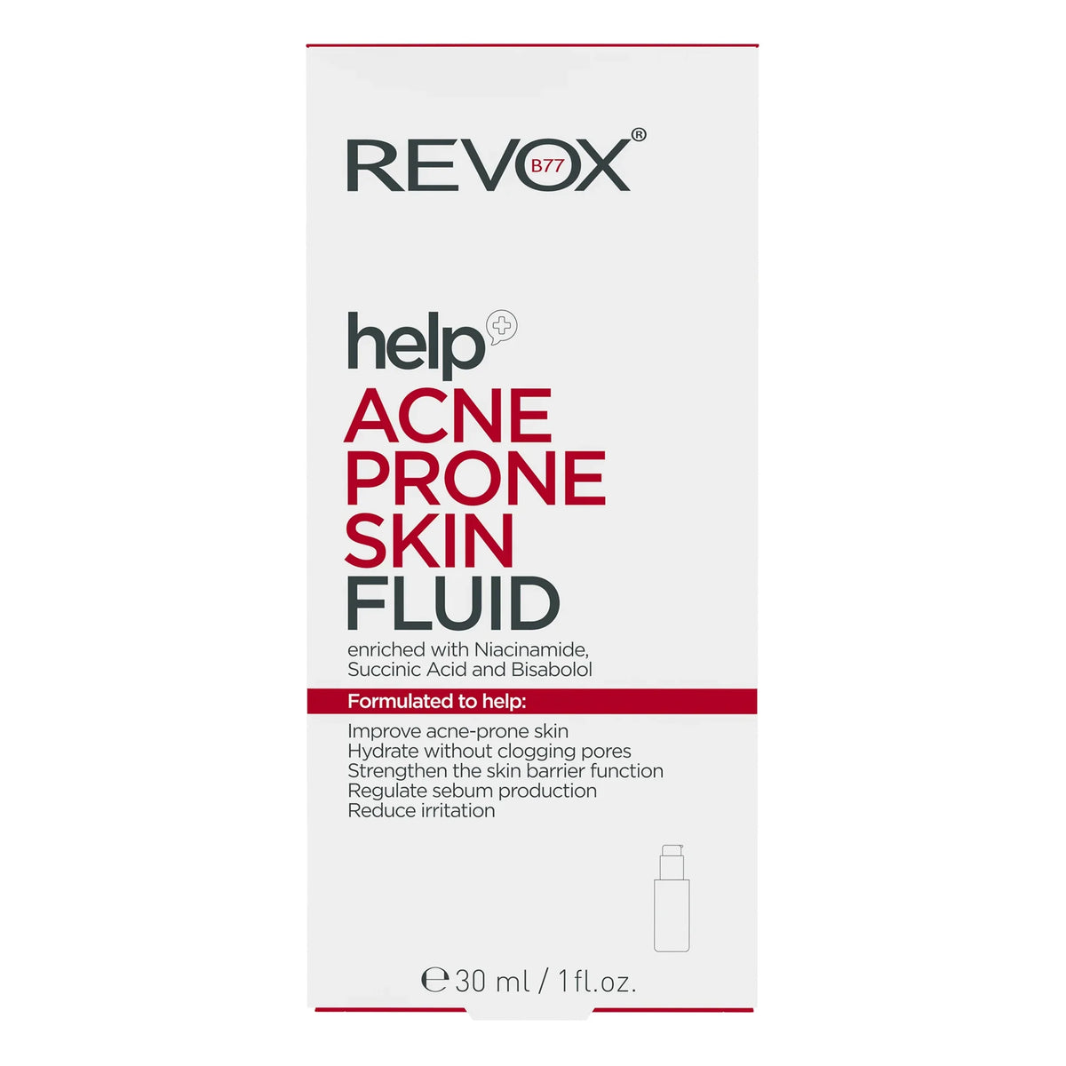 Revox B77 Help – Acne Prone Skin Fluid 30ml