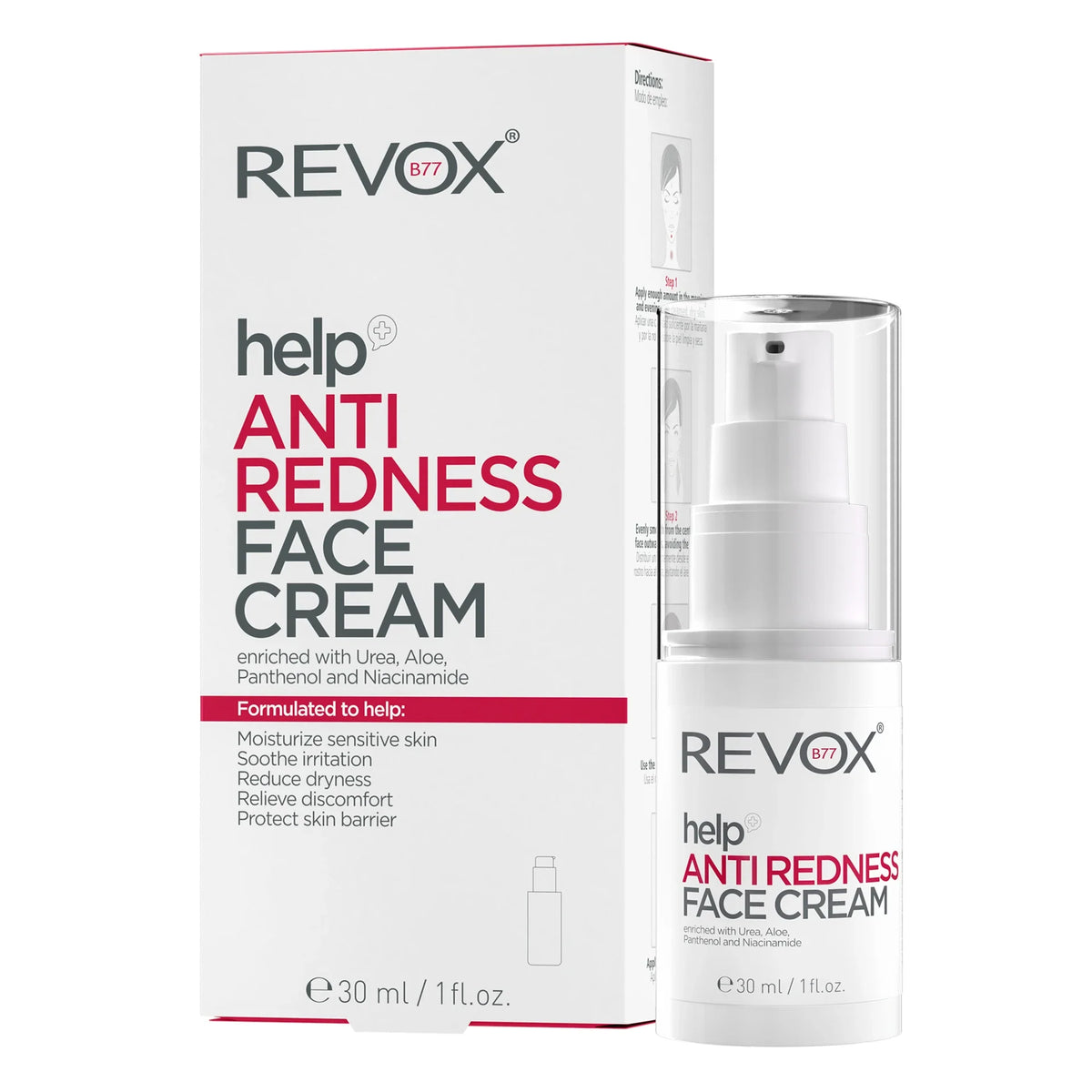 Revox B77 Help – Anti-Redness Face Cream 30ml