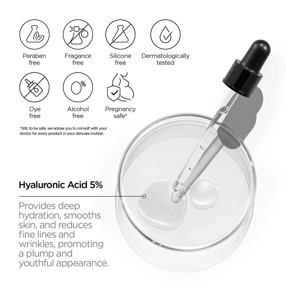Revox B77 Just – Hyaluronic Acid 5% Hydrating Serum 30ml
