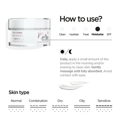Revox B77 Japanese Routine – Face Cream Light Texture 50ml
