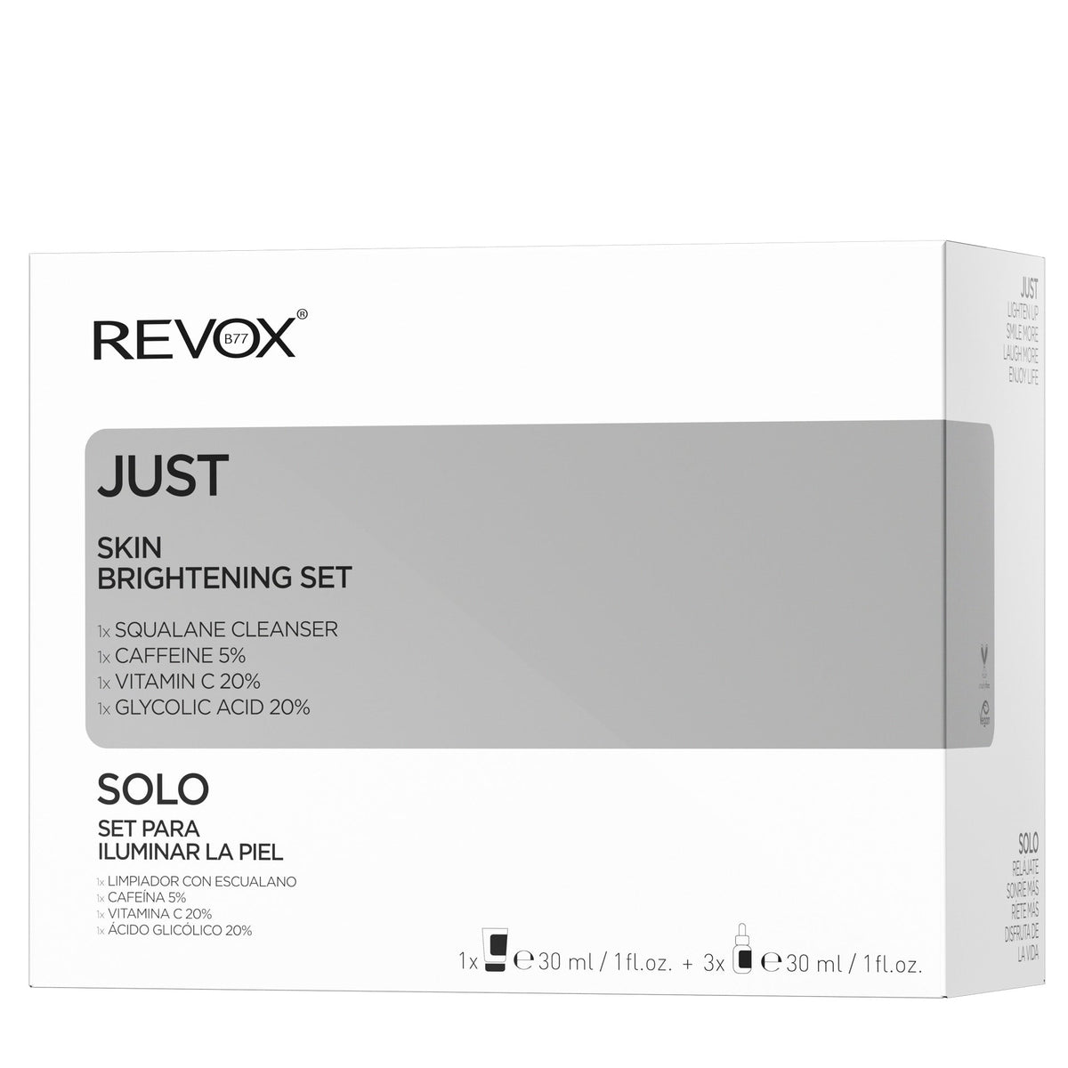 Revox B77 Just – Skin Brightening Set 4x30ml