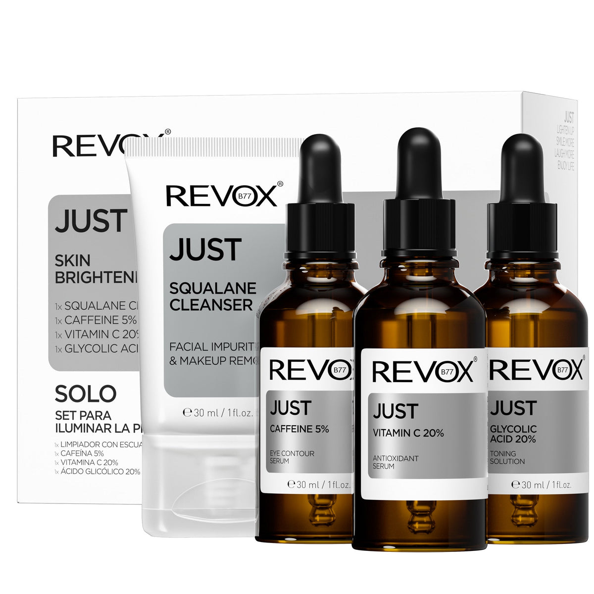 Revox B77 Just – Skin Brightening Set 4x30ml