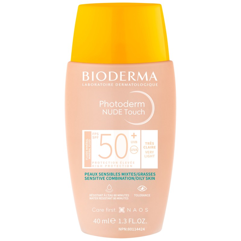 Bioderma Photoderm Nude Touch Mineral SPF50+ 40ml