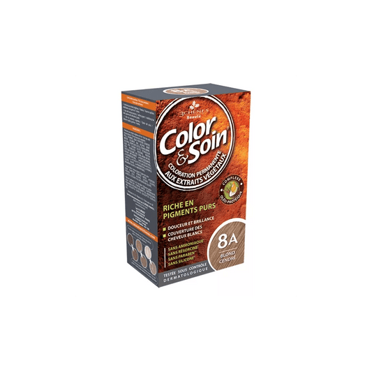 3 Chênes Color & Soin – Permanent Hair Colour 8A Ash Blonde