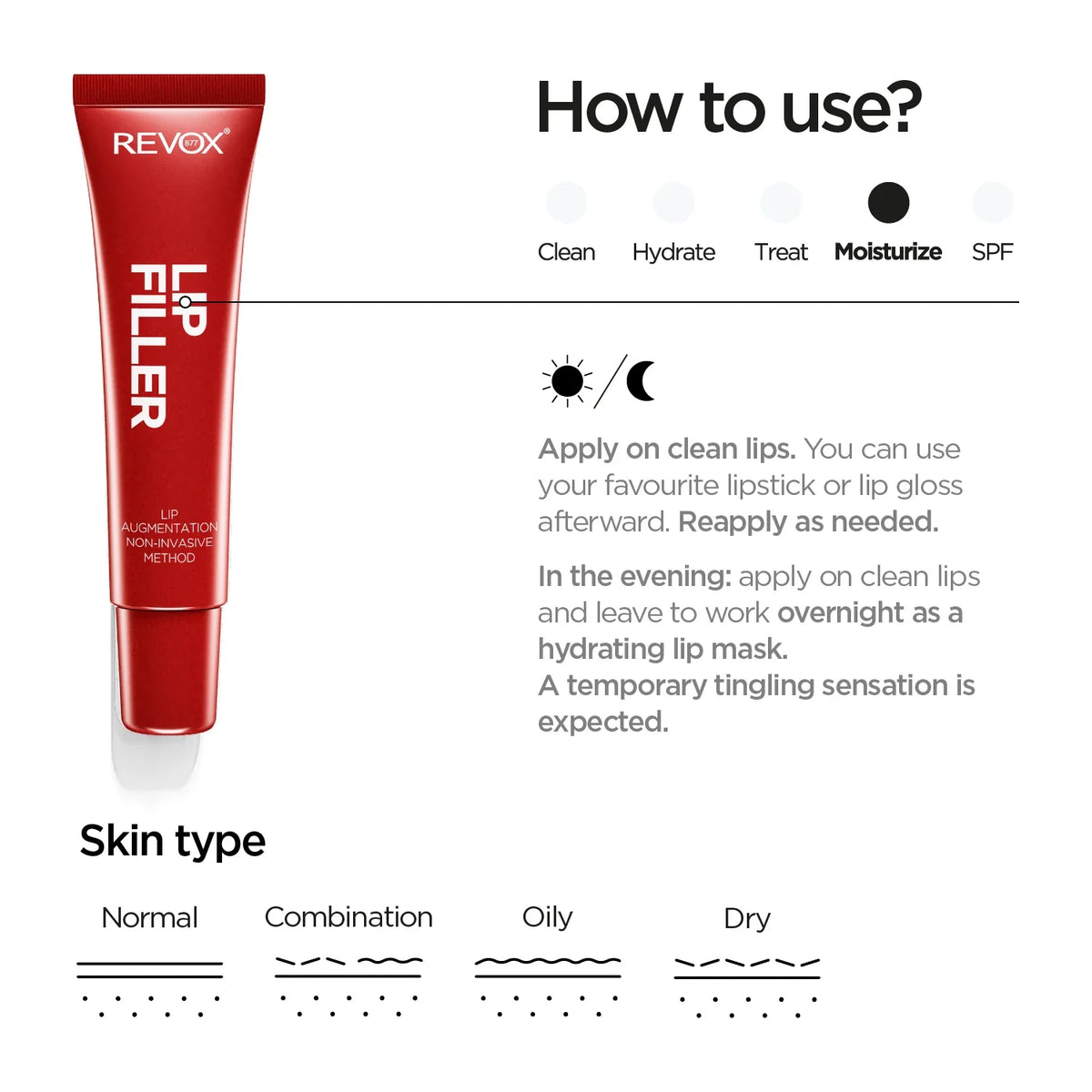 Revox B77 – Hyaluronic Acid Lip Filler 12ml