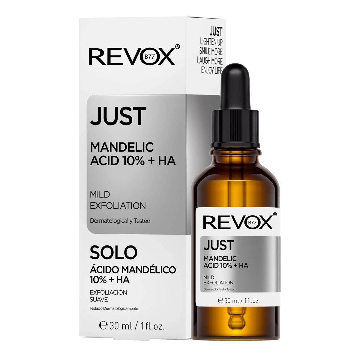 Revox B77 Just – Mandelic Acid 10% + HA Mild Exfoliation 30ml