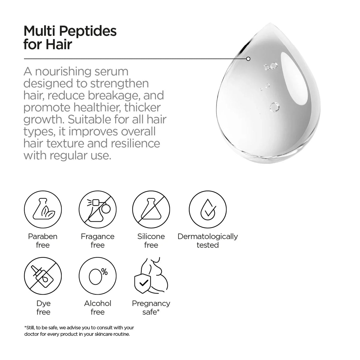 Revox B77 Just – Multi Peptides Hair Density Serum 30ml