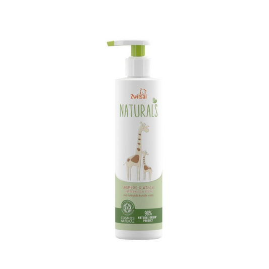 Zwitsal Naturals Shampoo & Washing Gel 250ml