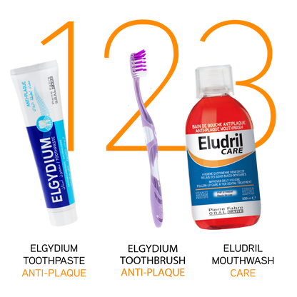 Eludril Care Antiplaque Mouthwash 500ml