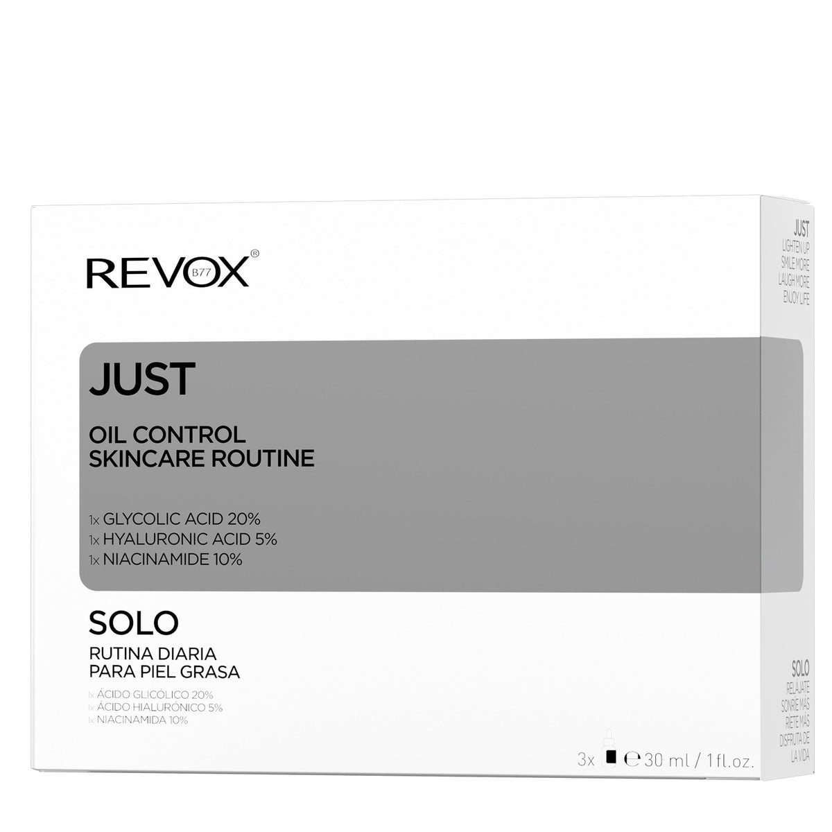 Revox B77 Just – Oil Control Set 3x30ml