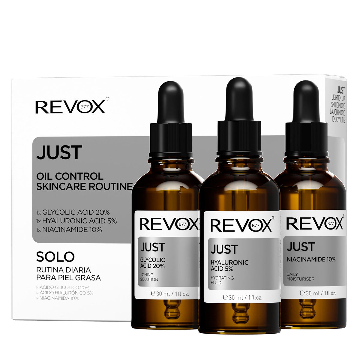 Revox B77 Just – Oil Control Set 3x30ml