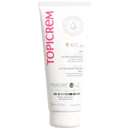 Topicrem Mela Unifying Ultra-Moisturizing Milk SPF15 200ml