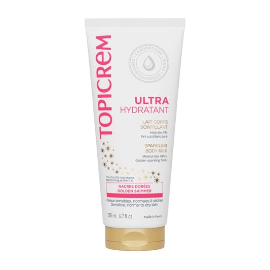 Topicrem Ultra-Moisturizing Sparkling Body Milk 200ml
