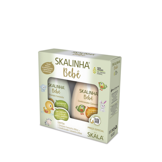 Skalinha Bebê Camomila Shampoo & Conditioner Kit