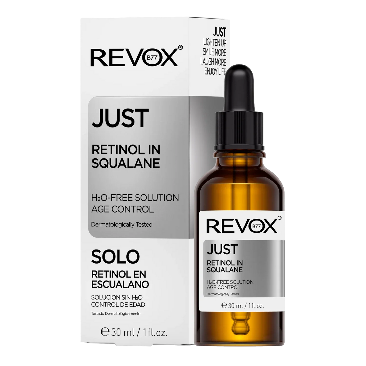 Revox B77 Just – Retinol in Squalane Water-Free Solution 30ml