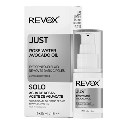 Revox B77 Just – Rose Water & Avocado Oil Eye Contour Fluid 30ml