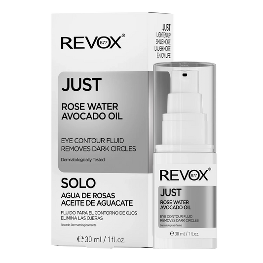 Revox B77 Just – Rose Water & Avocado Oil Eye Contour Fluid 30ml