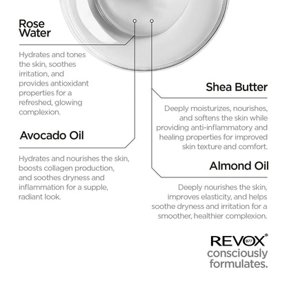Revox B77 Just – Rose Water & Avocado Oil Eye Contour Fluid 30ml