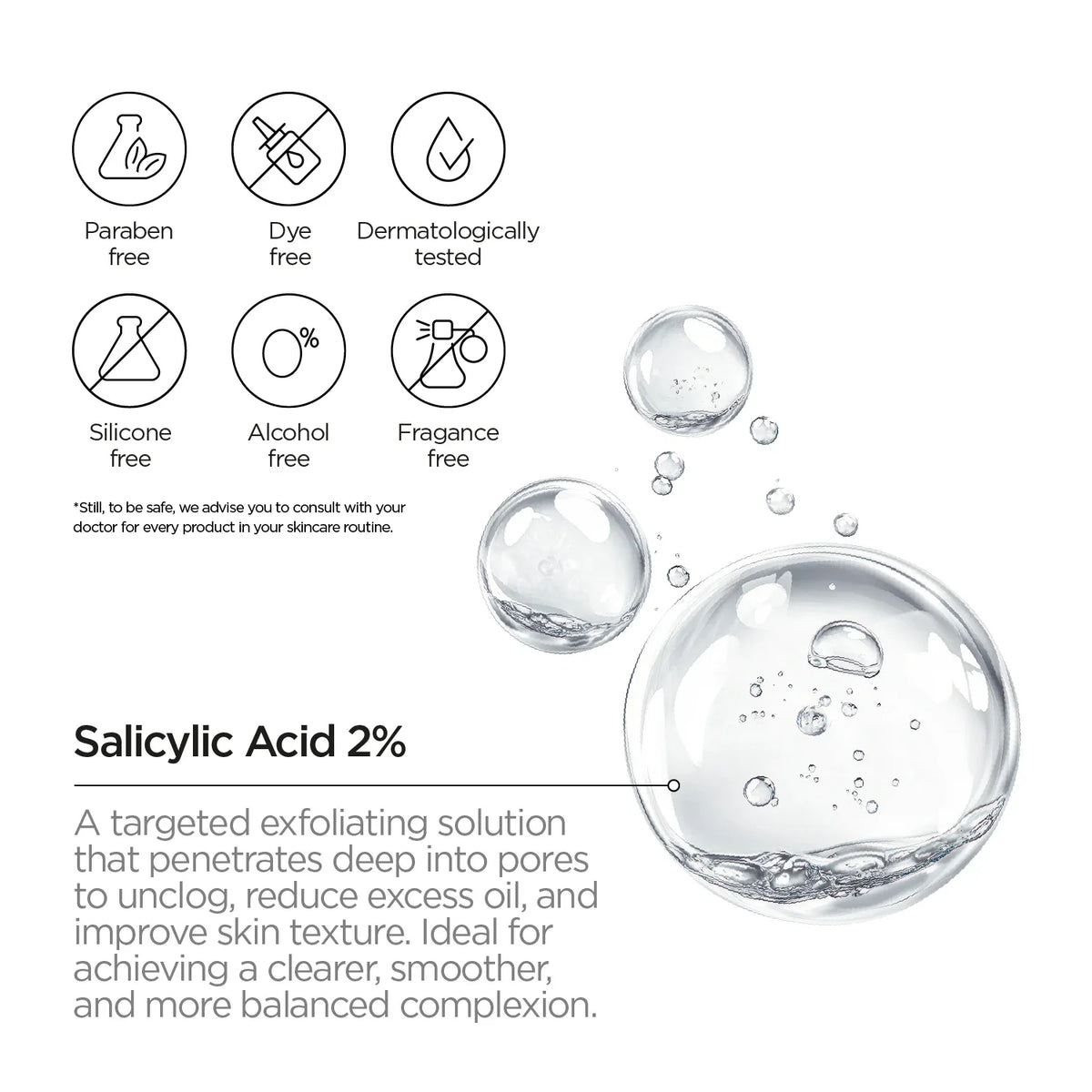 Revox B77 Just – Salicylic Acid 2% Clarifying Serum 30ml