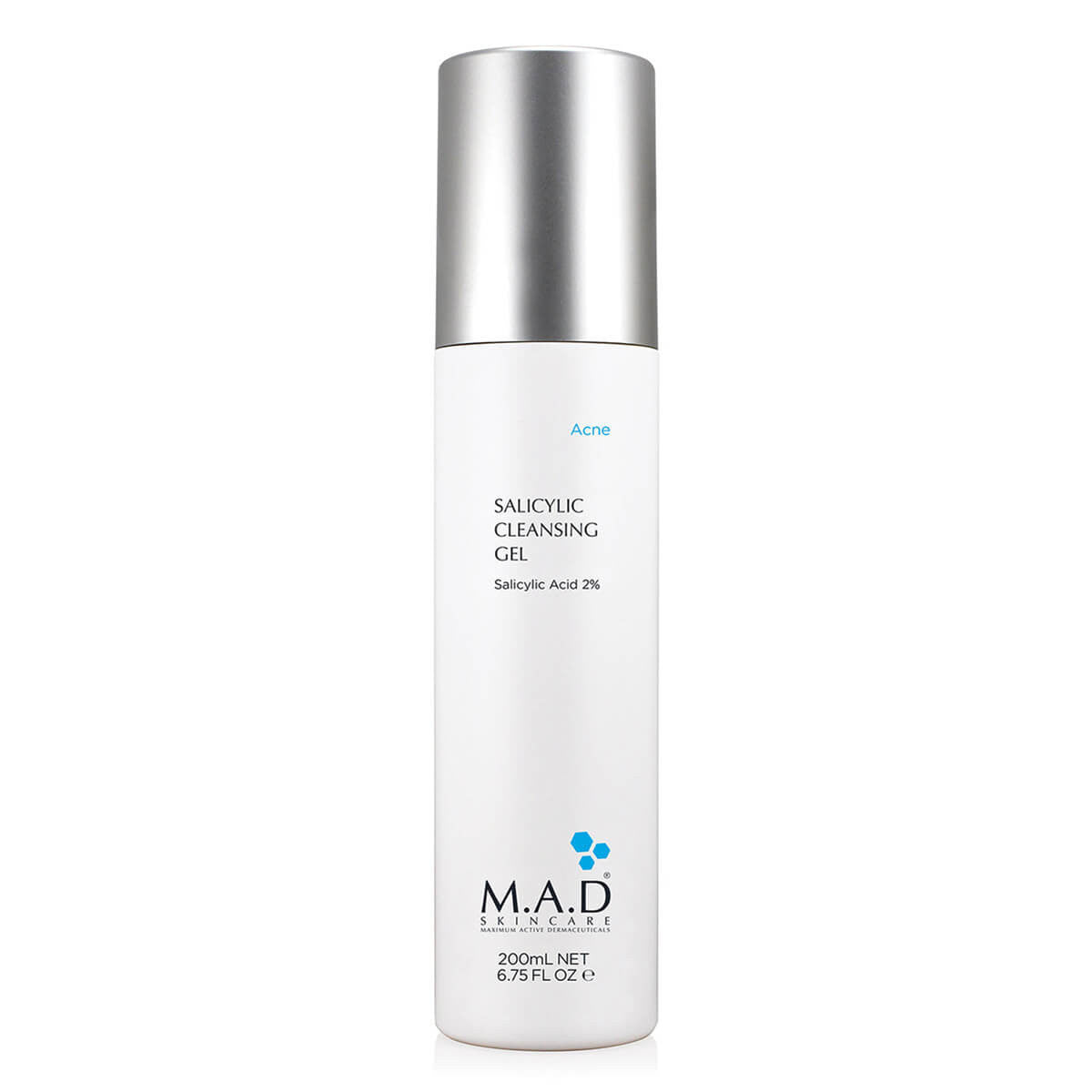 M.A.D Skincare Acne – Salicylic Cleansing Gel 200ml