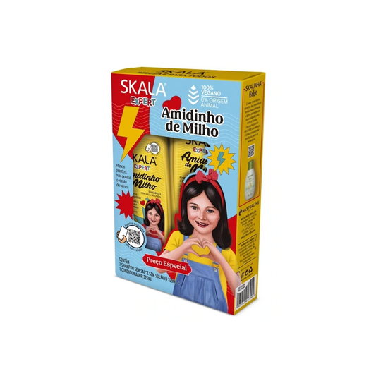 Skala Expert Amidinho de Milho Kids Shampoo & Conditioner Kit 2x325ml