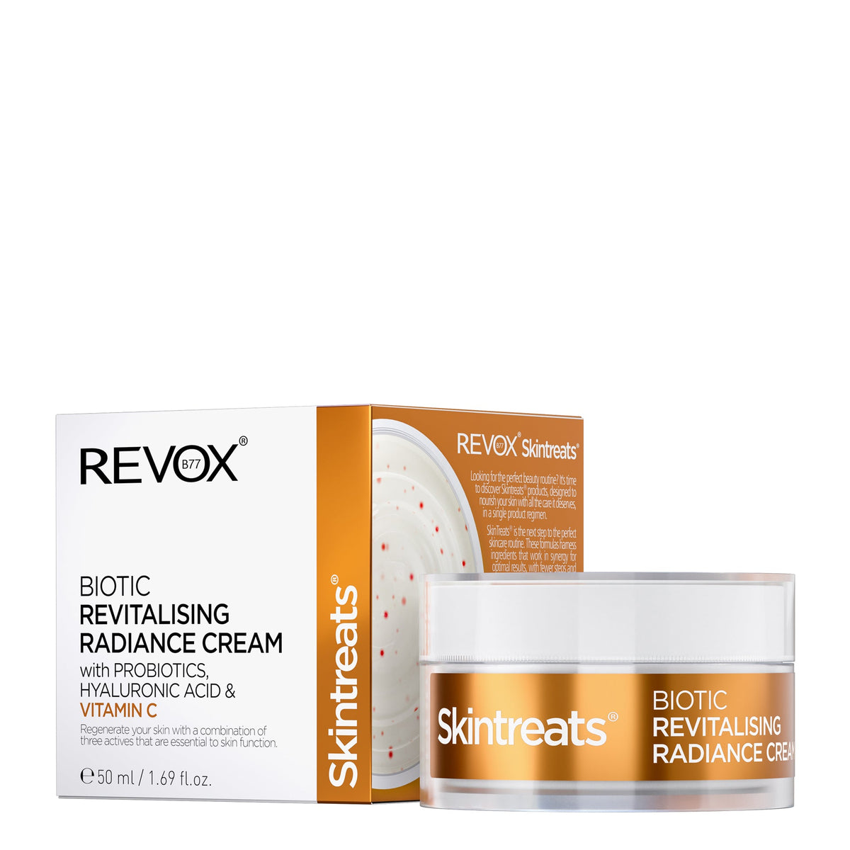 Revox B77 Skintreats – Biotic Revitalising Radiance Cream 50ml