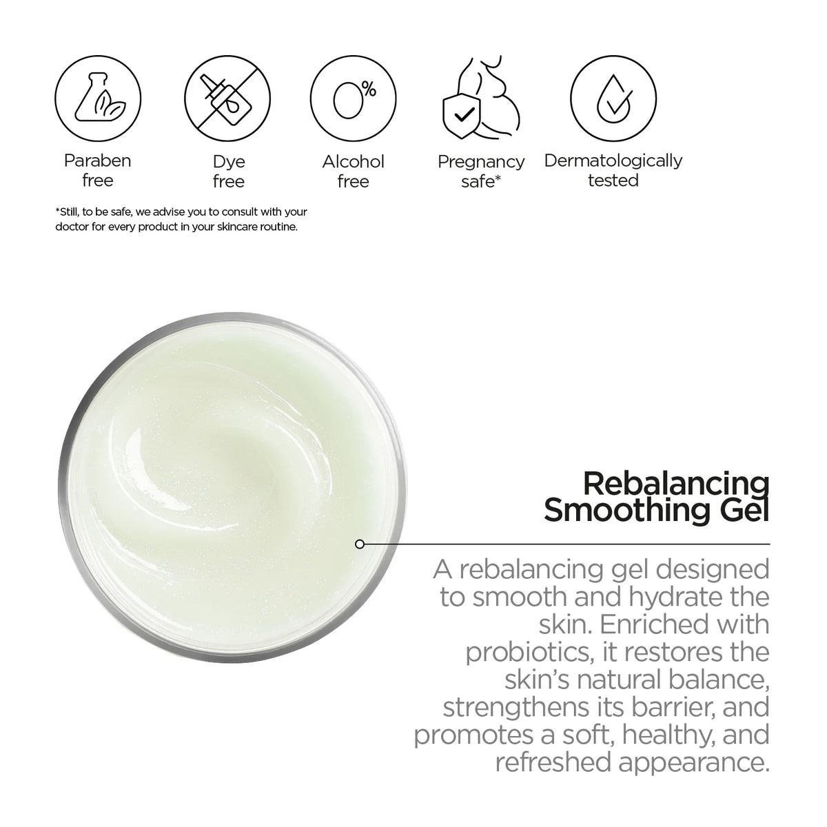 Revox B77 Skintreats – Biotic Rebalancing Smoothing Gel 50ml