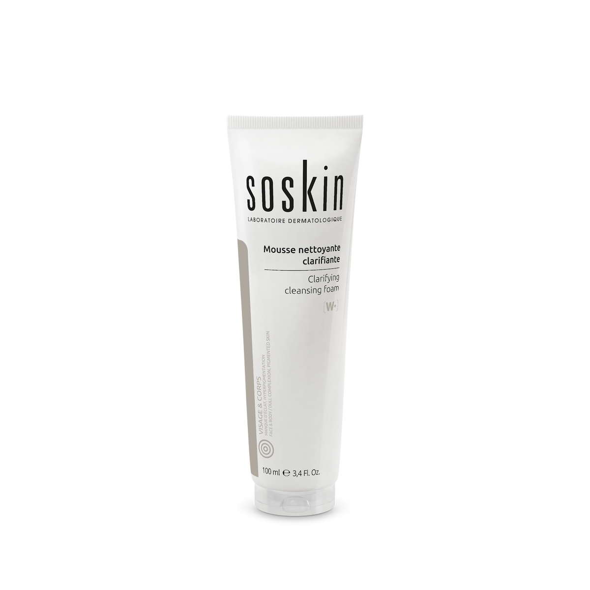 Soskin W+ – Clarifying Cleansing Foam 100ml