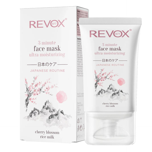 Revox B77 Japanese Routine – 3 Minute Ultra Moisturising Face Mask 30ml