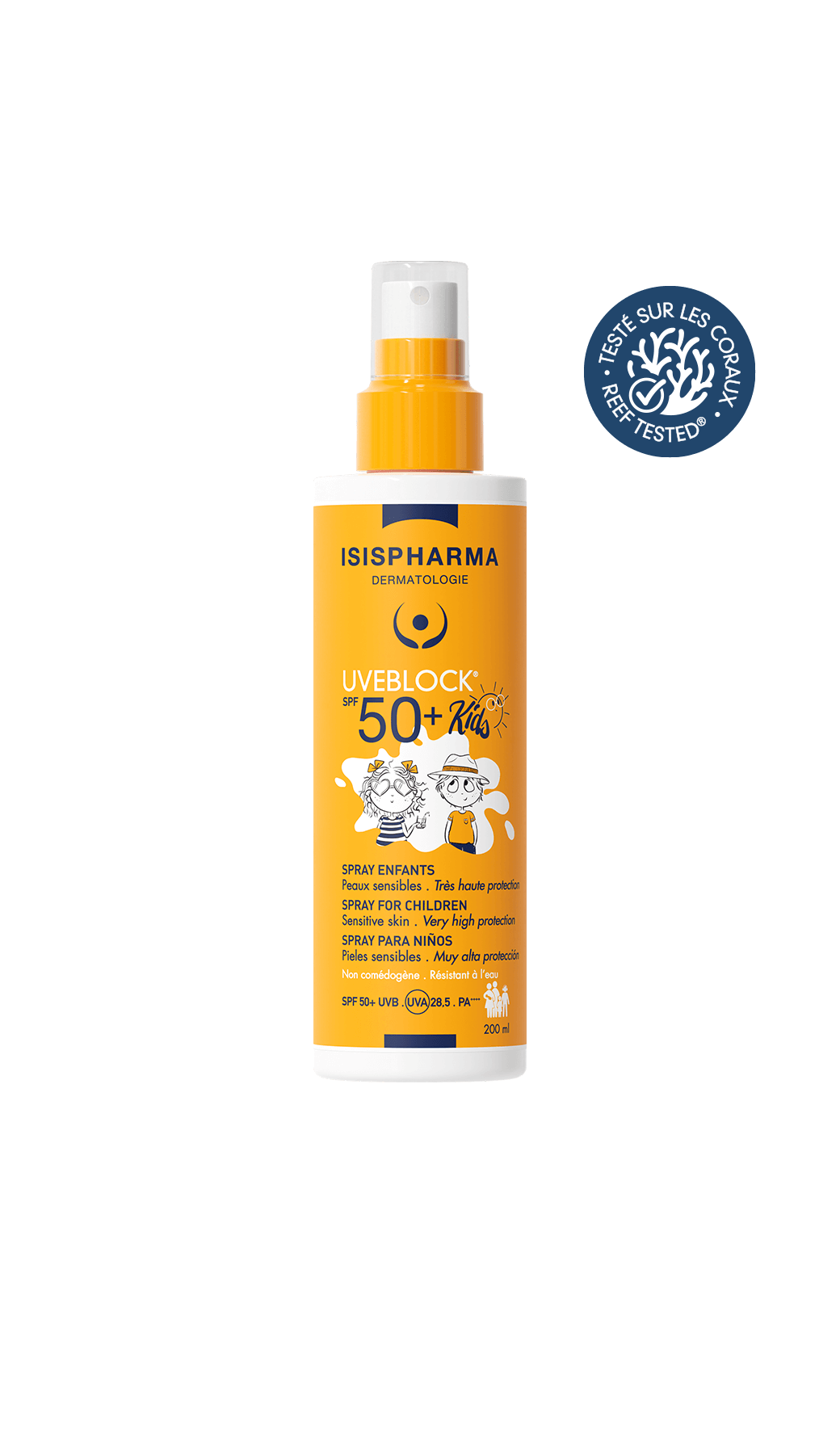 Isispharma Uveblock Kids SPF50+ Spray 200ml