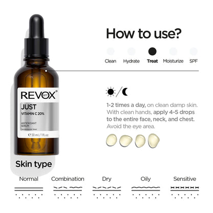 Revox B77 Just – Vitamin C 20% Brightening Serum 30ml