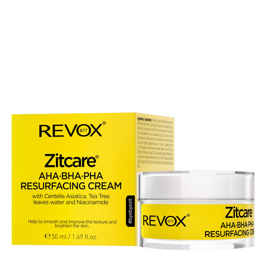 Revox B77 Zitcare – AHA.BHA.PHA Resurfacing Cream 50ml