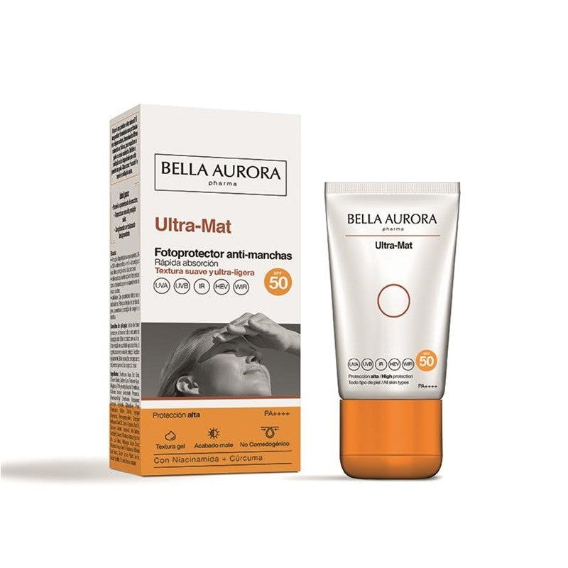 Bella Aurora Ultra Mat Anti-Dark Spot Sunscreen SPF50+ 50ml