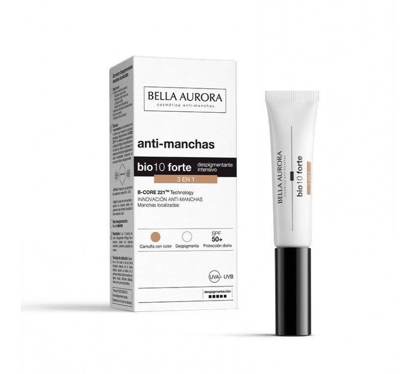 Bella Aurora Bio10 Forte 3-in-1 Local Corrector SPF50+ 10ml
