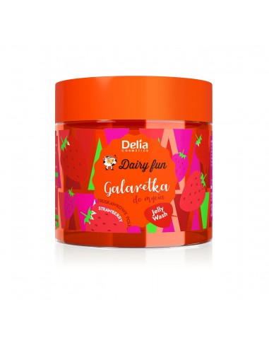 Delia Cosmetics Dairy Fun – Strawberry Jelly Body Wash 350g